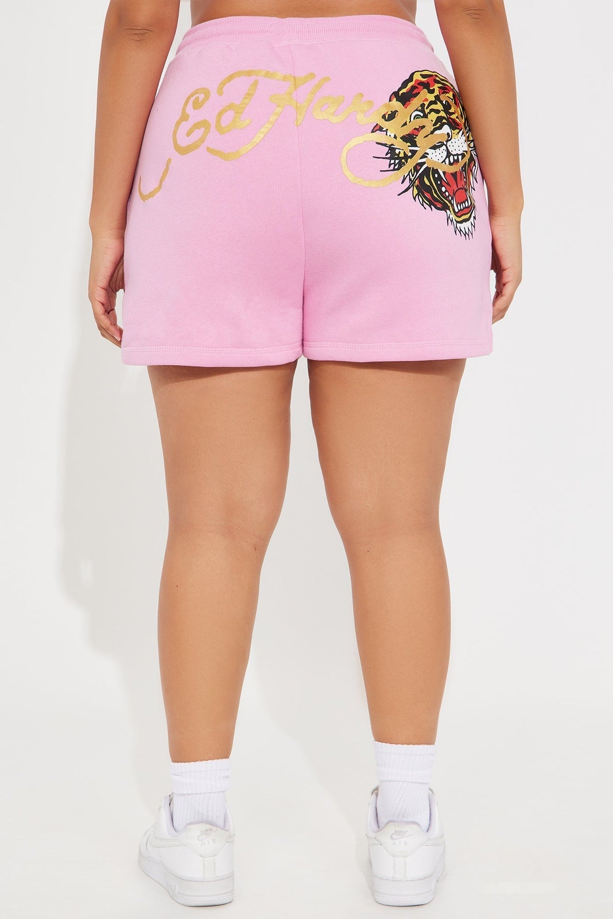 Ed Hardy Tiger Roar Short - Pink