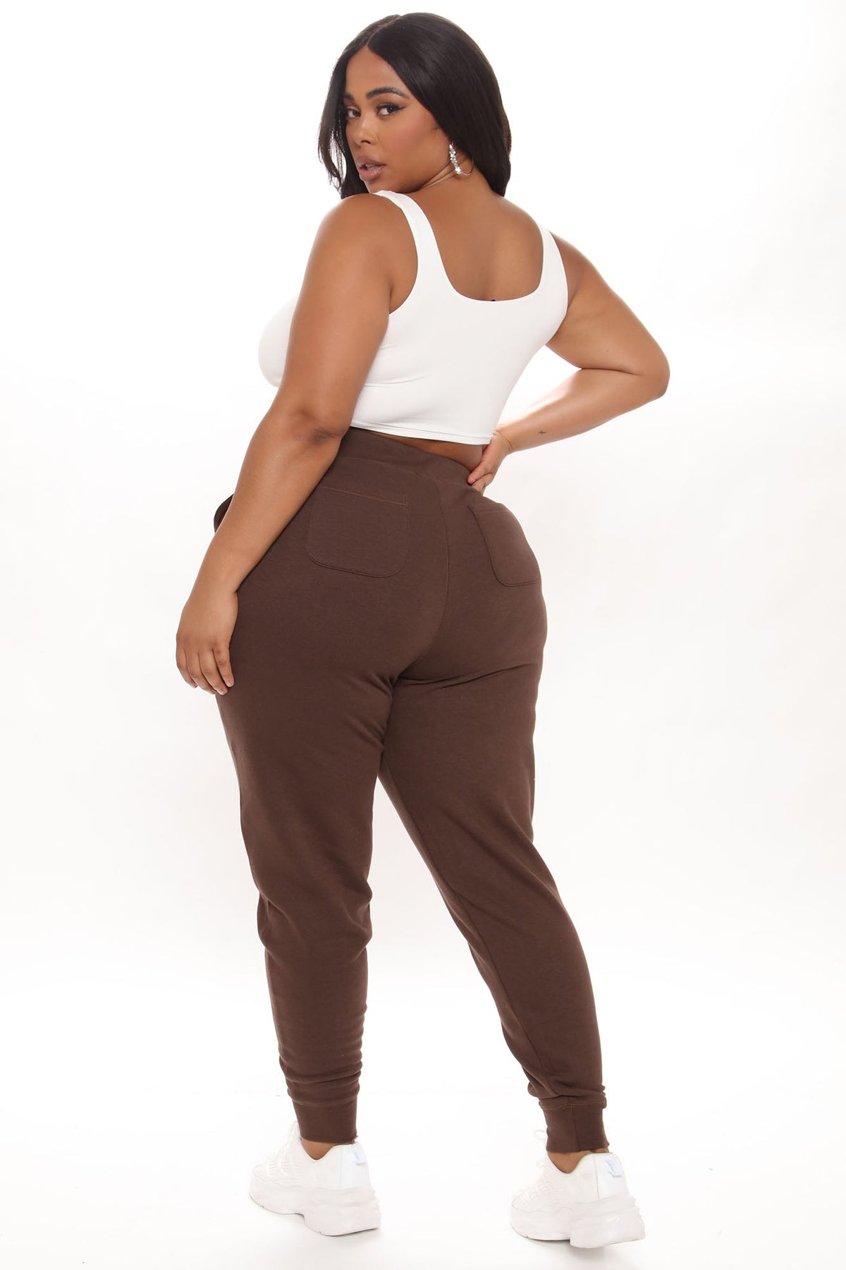 Relaxed Vibe Joggers - Chocolate
