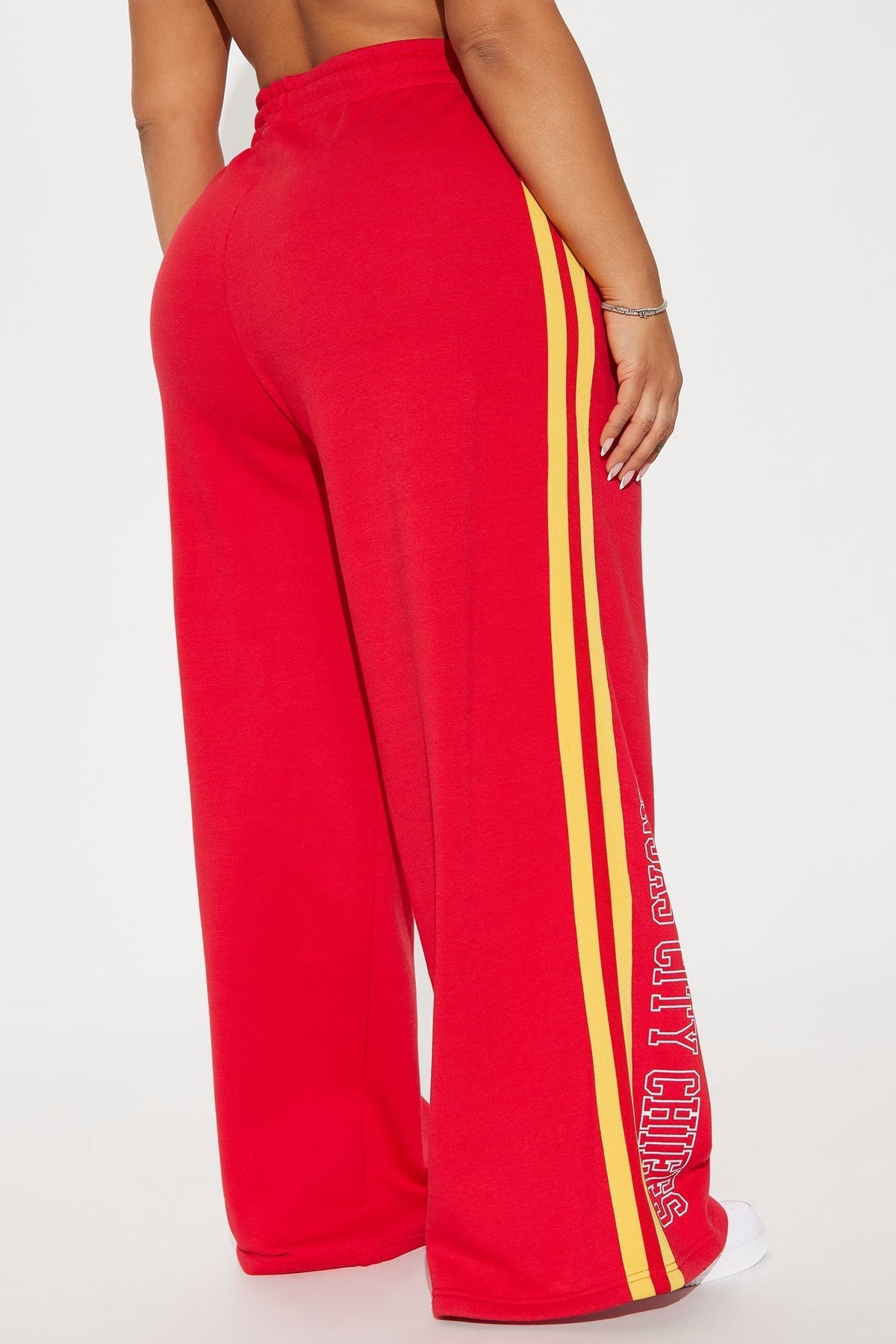 Chiefs Second Half Come-Back Wide Leg Pant - Red