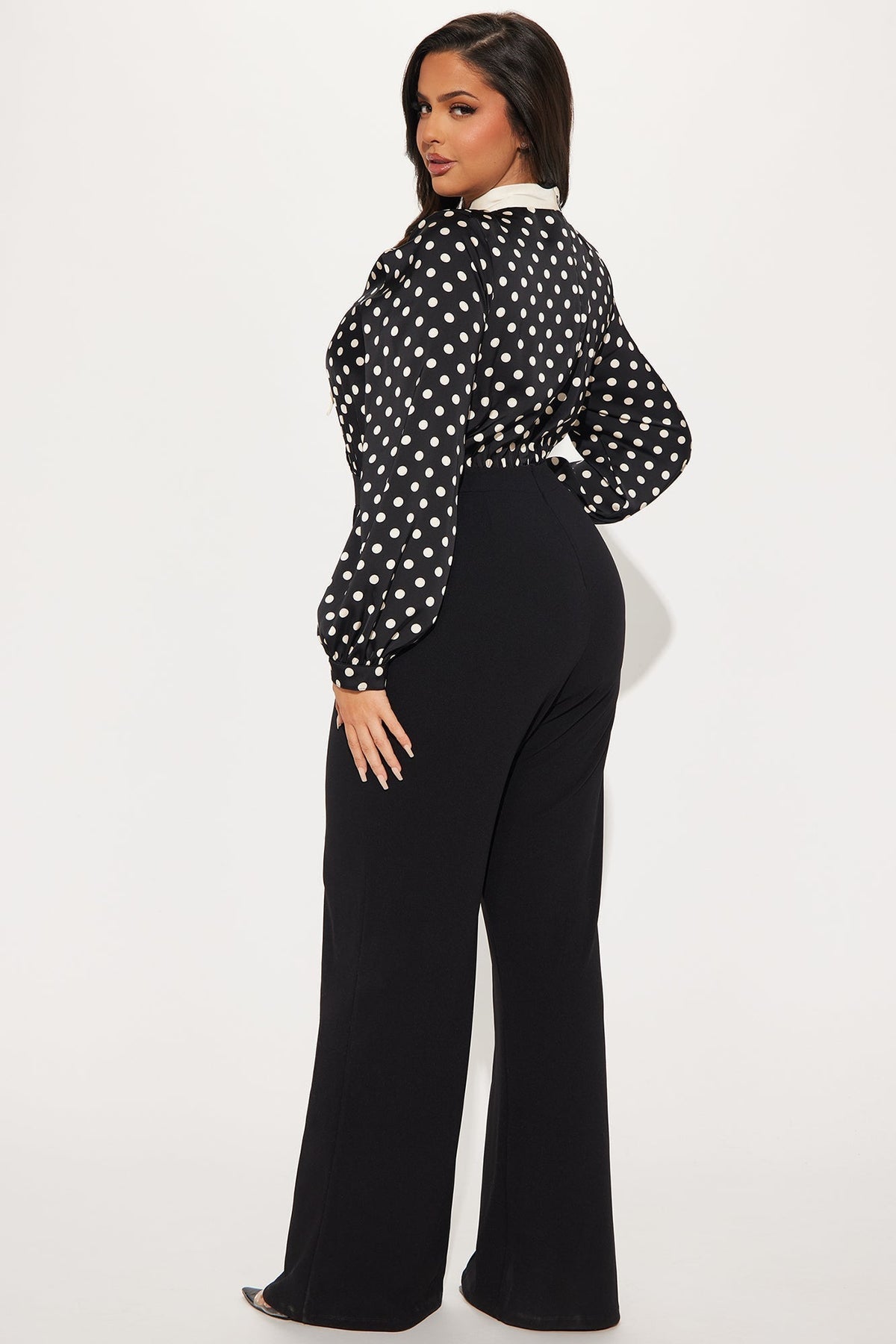 Etiquette Queen Jumpsuit - Black/White