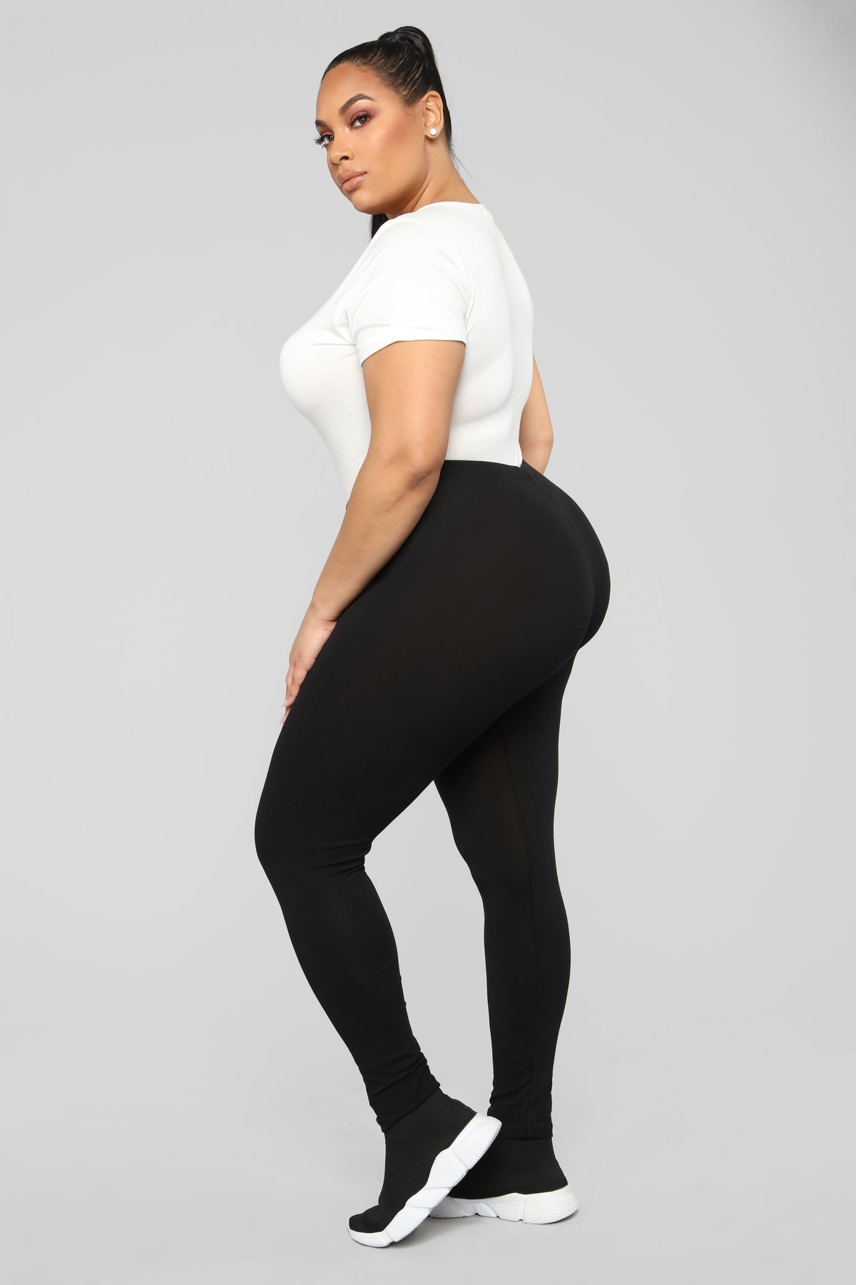 Kim Basic Legging - Black