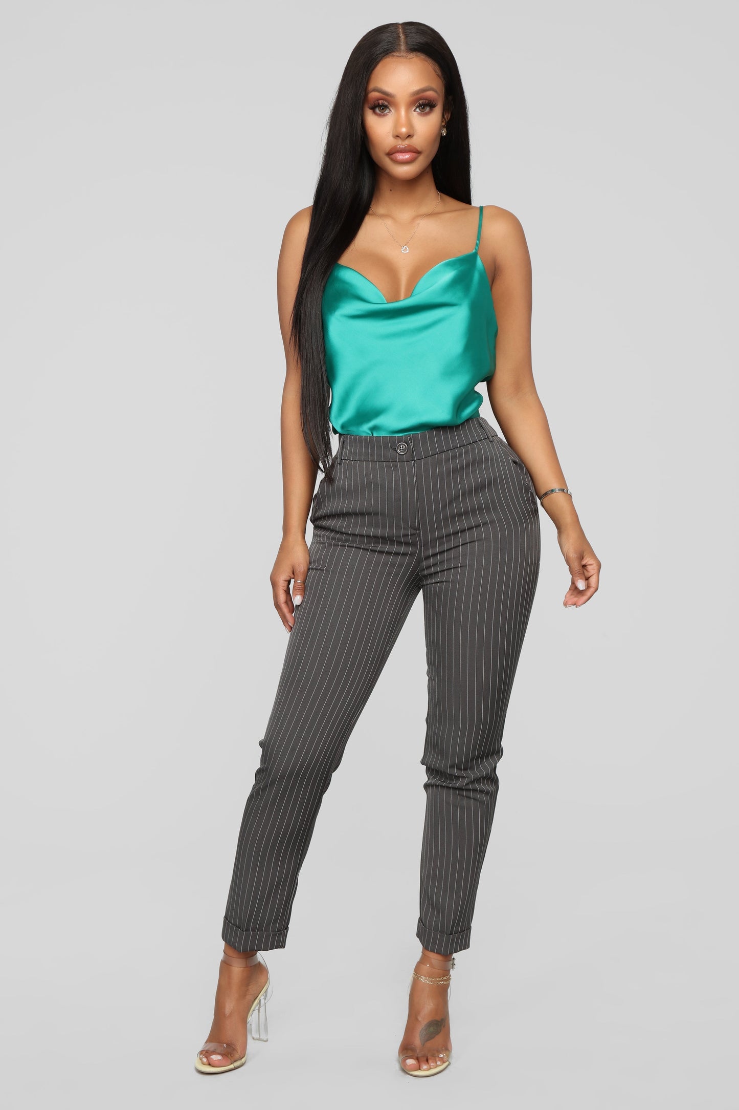 Business As Usual Pants - Grey/Combo