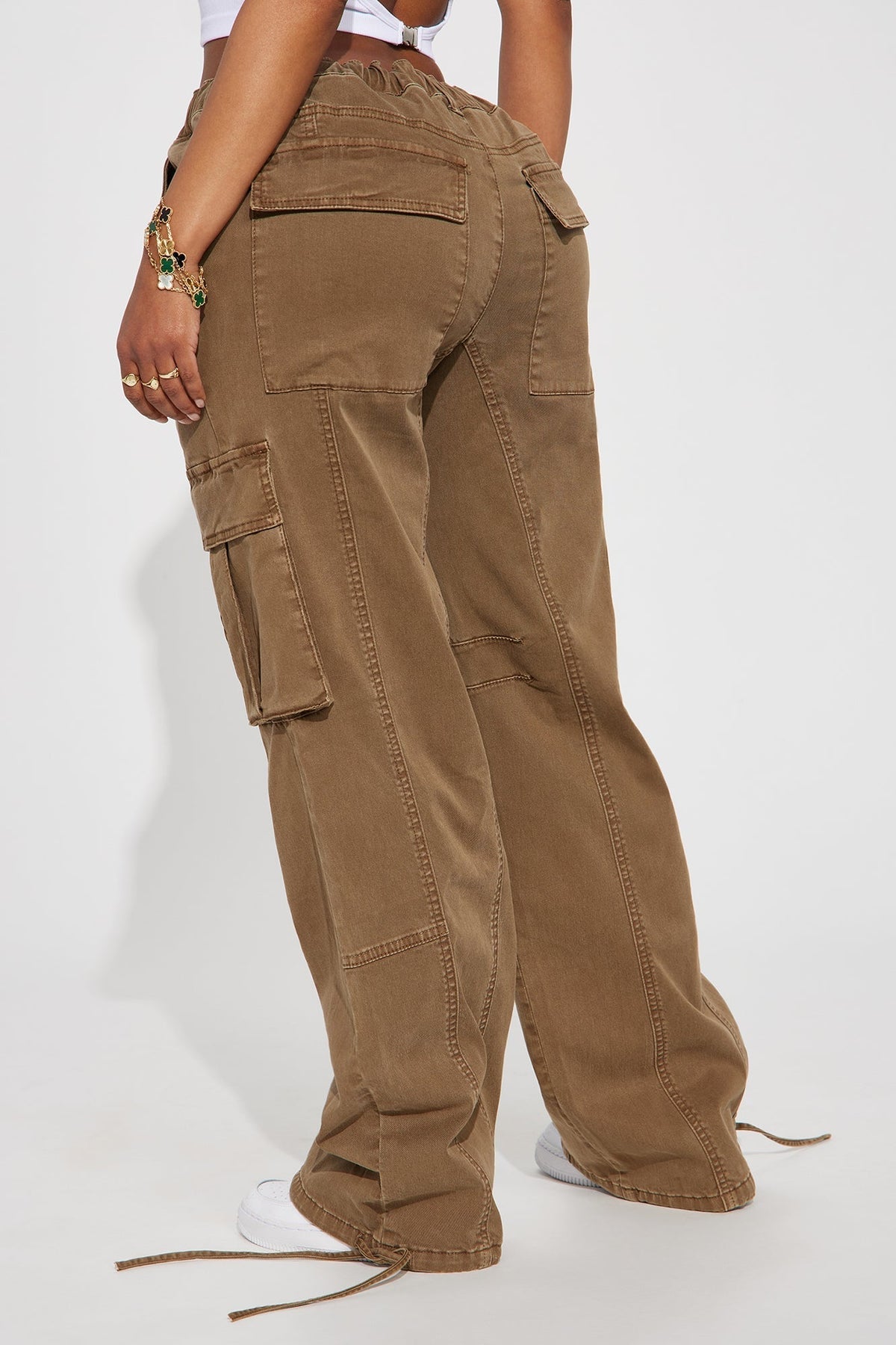 Portland Washed Cargo Pant - Brown