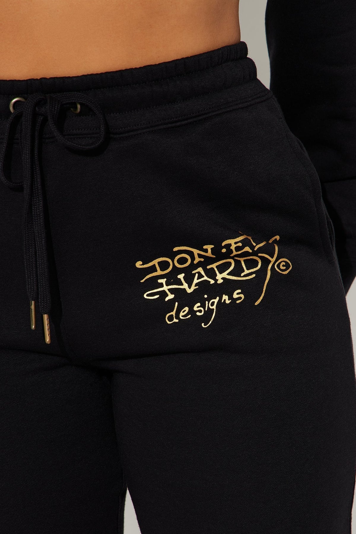 Ed Hardy Mary Jogger - Black