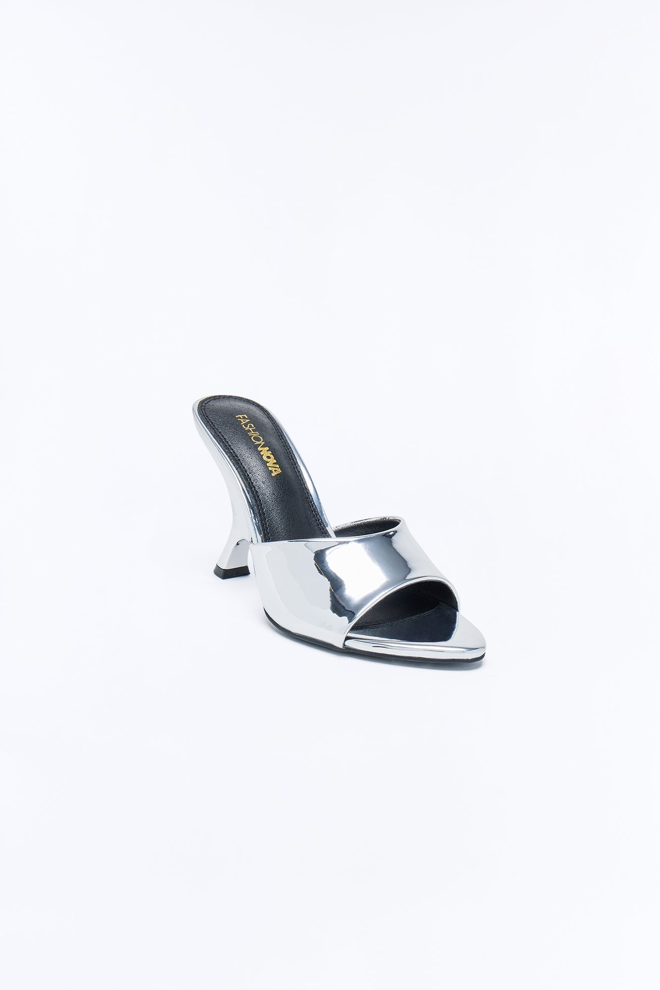 Avie Metallic Wedges - Silver