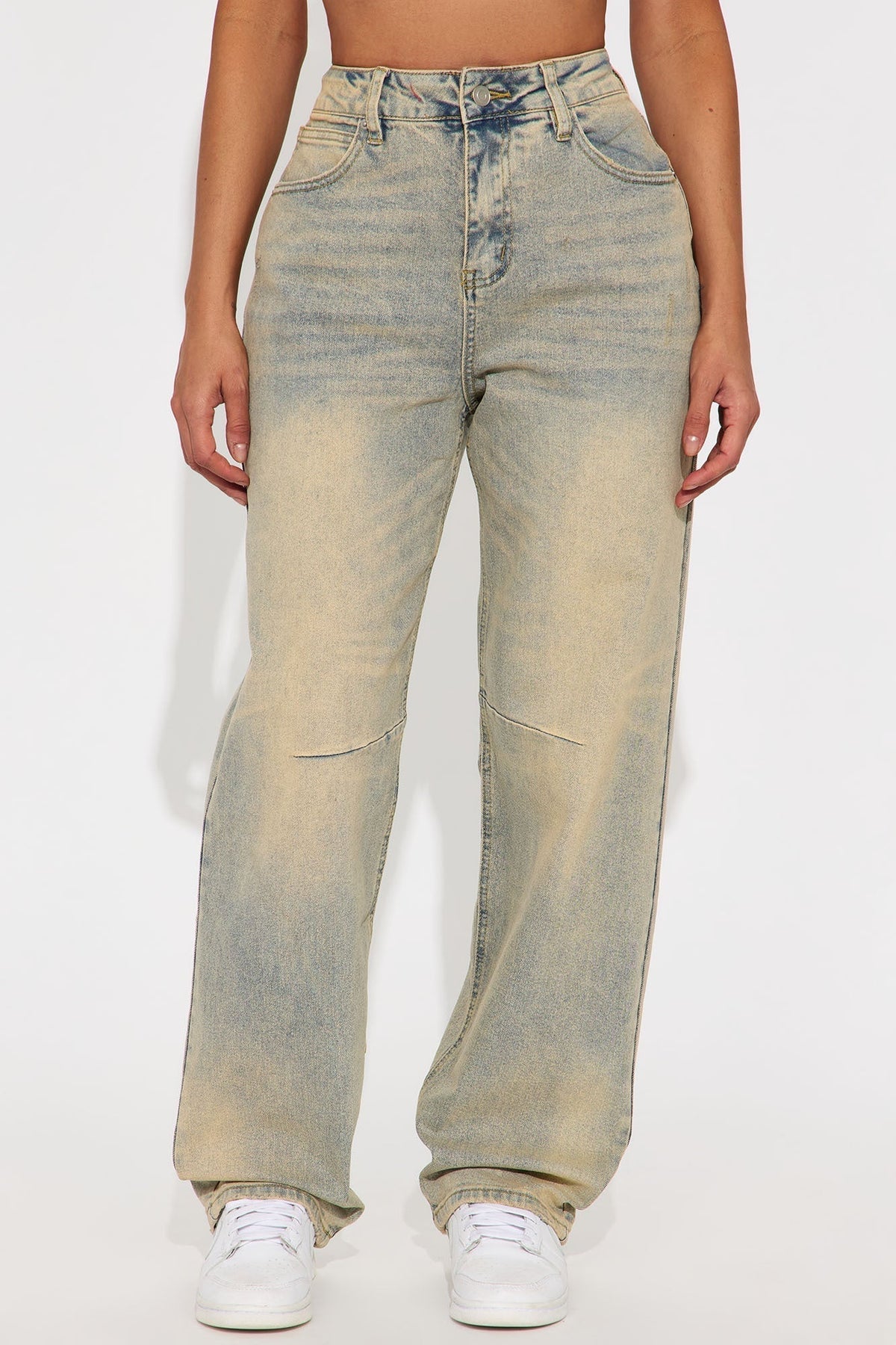 Always Pressed Baggy Jeans - Vintage Wash