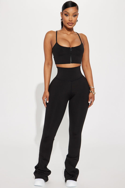 Break A Sweat Active Yoga Pant - Black