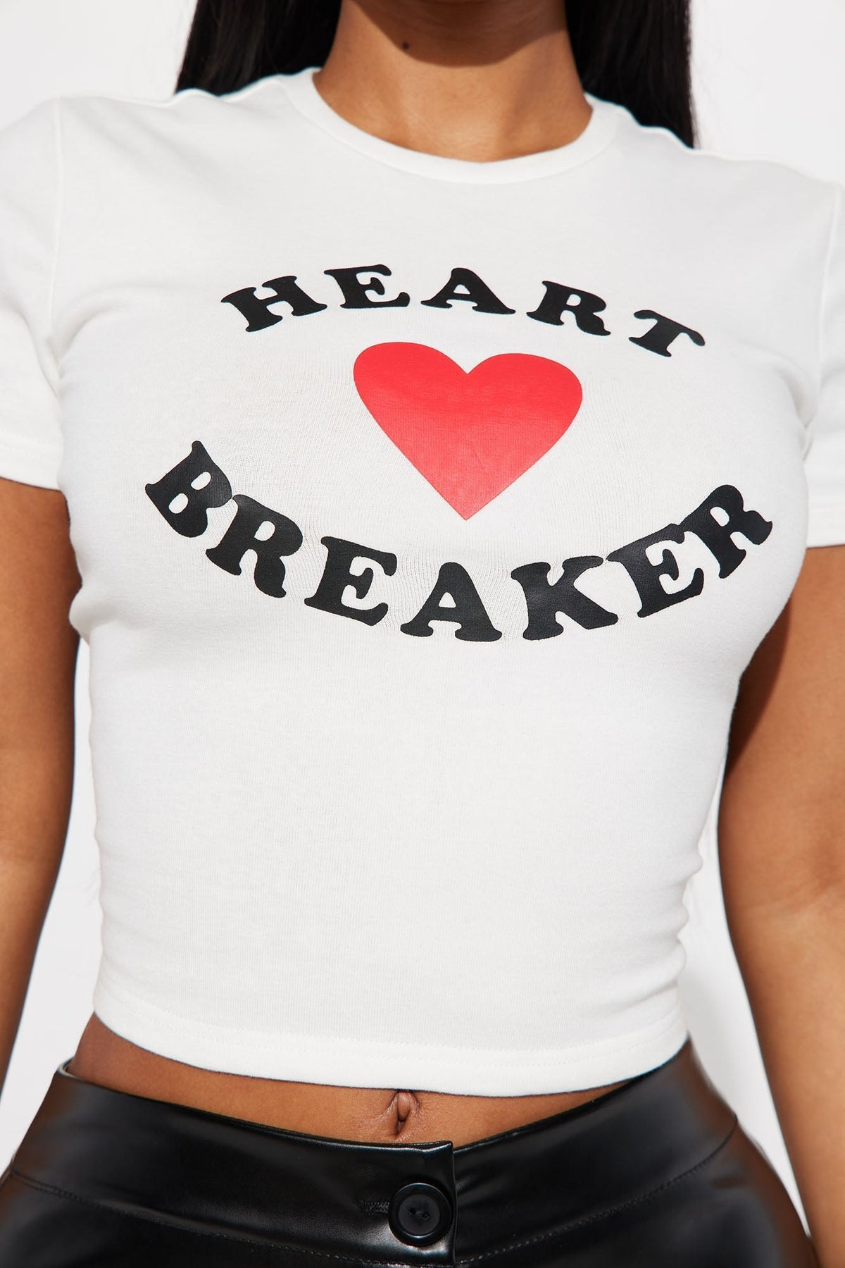 I Love Breaking Hearts Tee - White