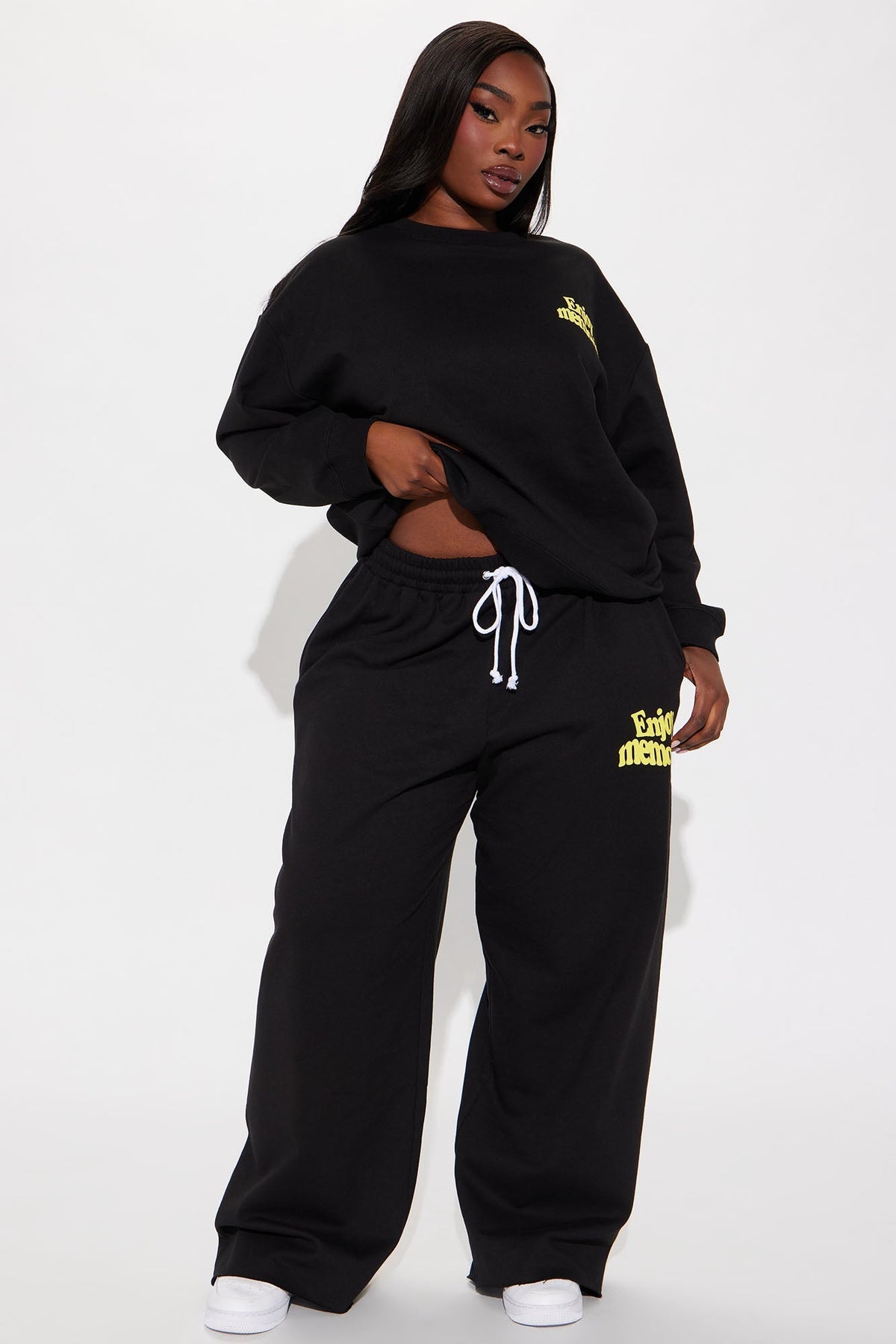 If You're Ready For This Sweatshirt - Black/Yellow