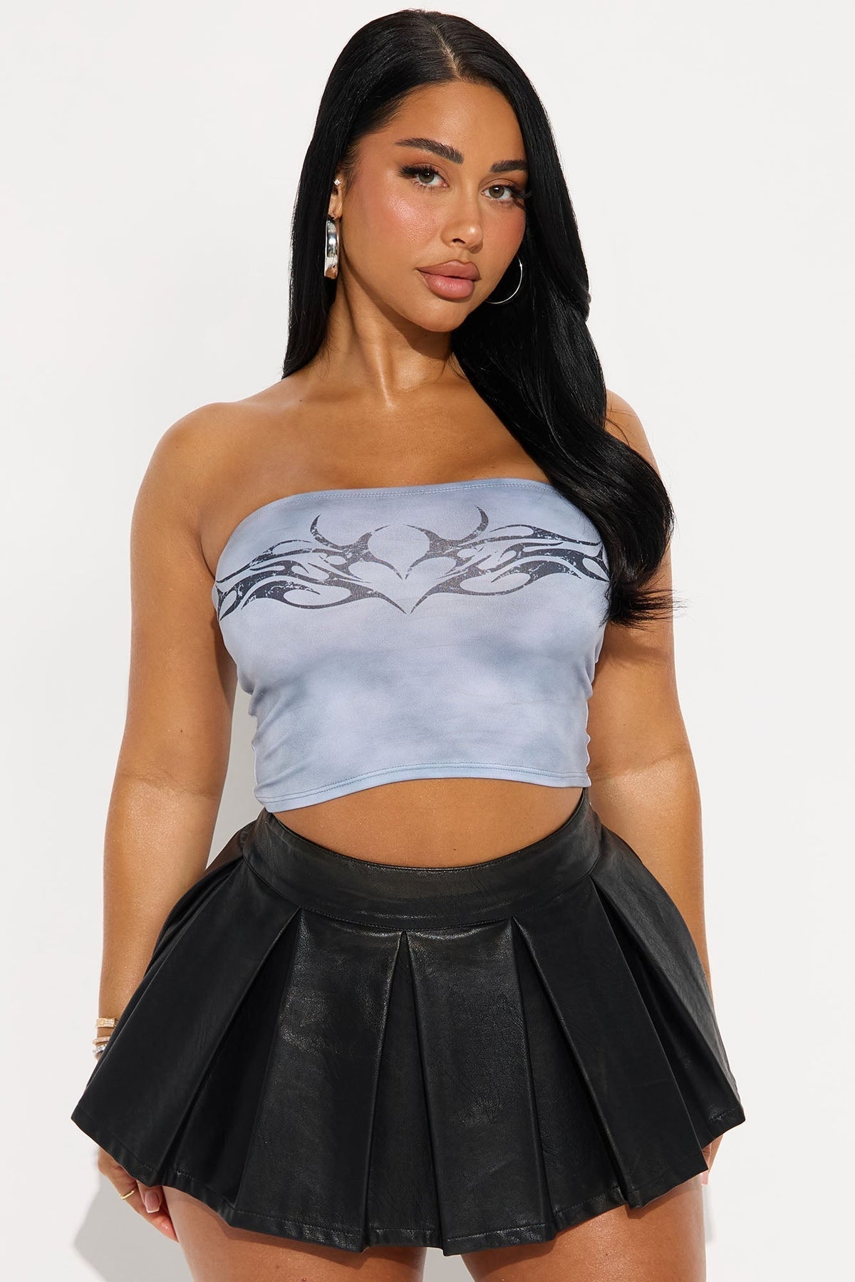 Pamela Tube Top - Grey