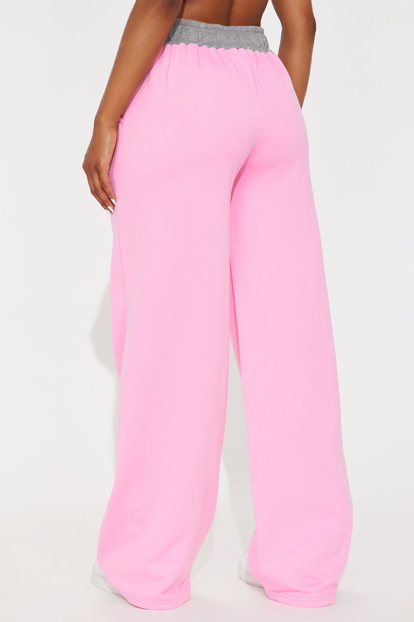 Ryder Fleece Lounge Pant - Pink