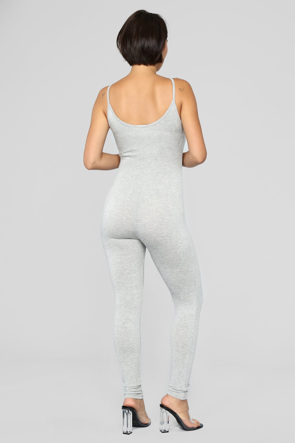 Nova Season Jumpsuit - Heather Grey
