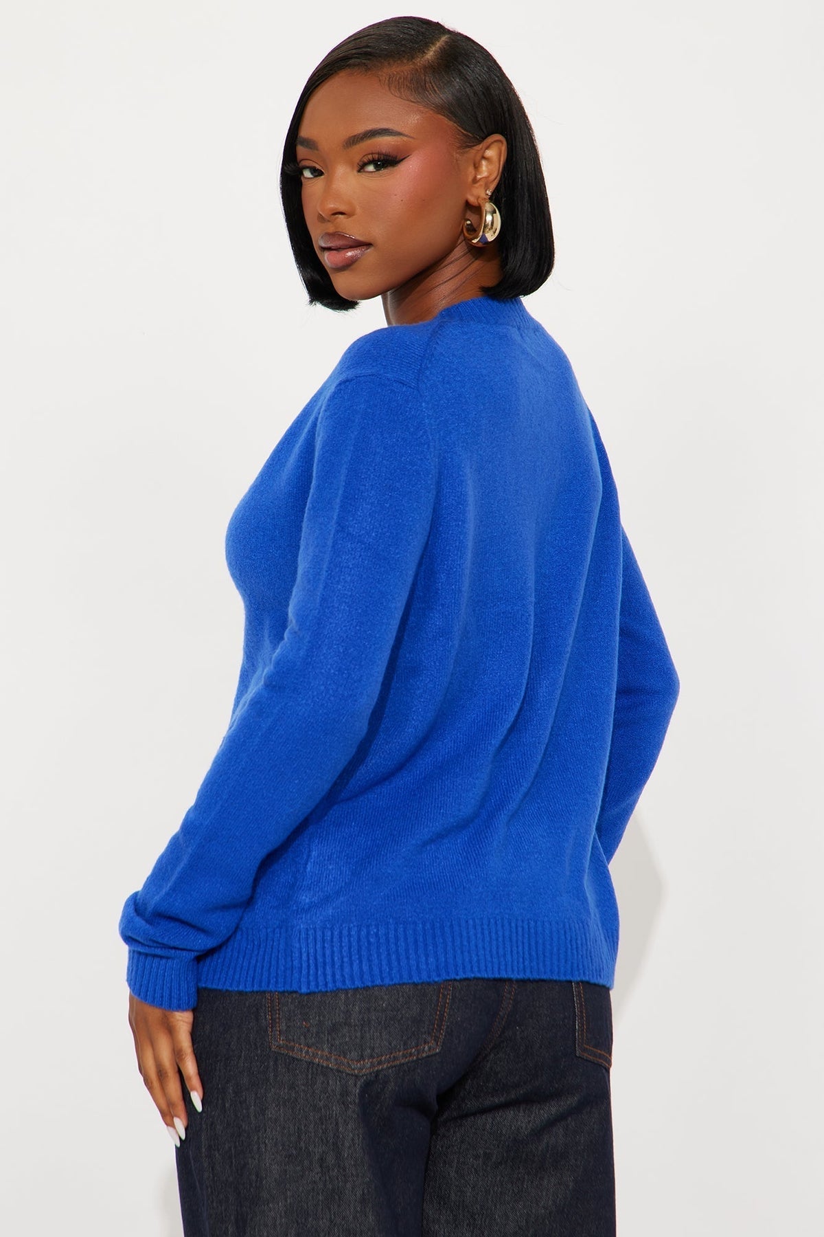 Comfort Club Cardigan - CobaltBlue