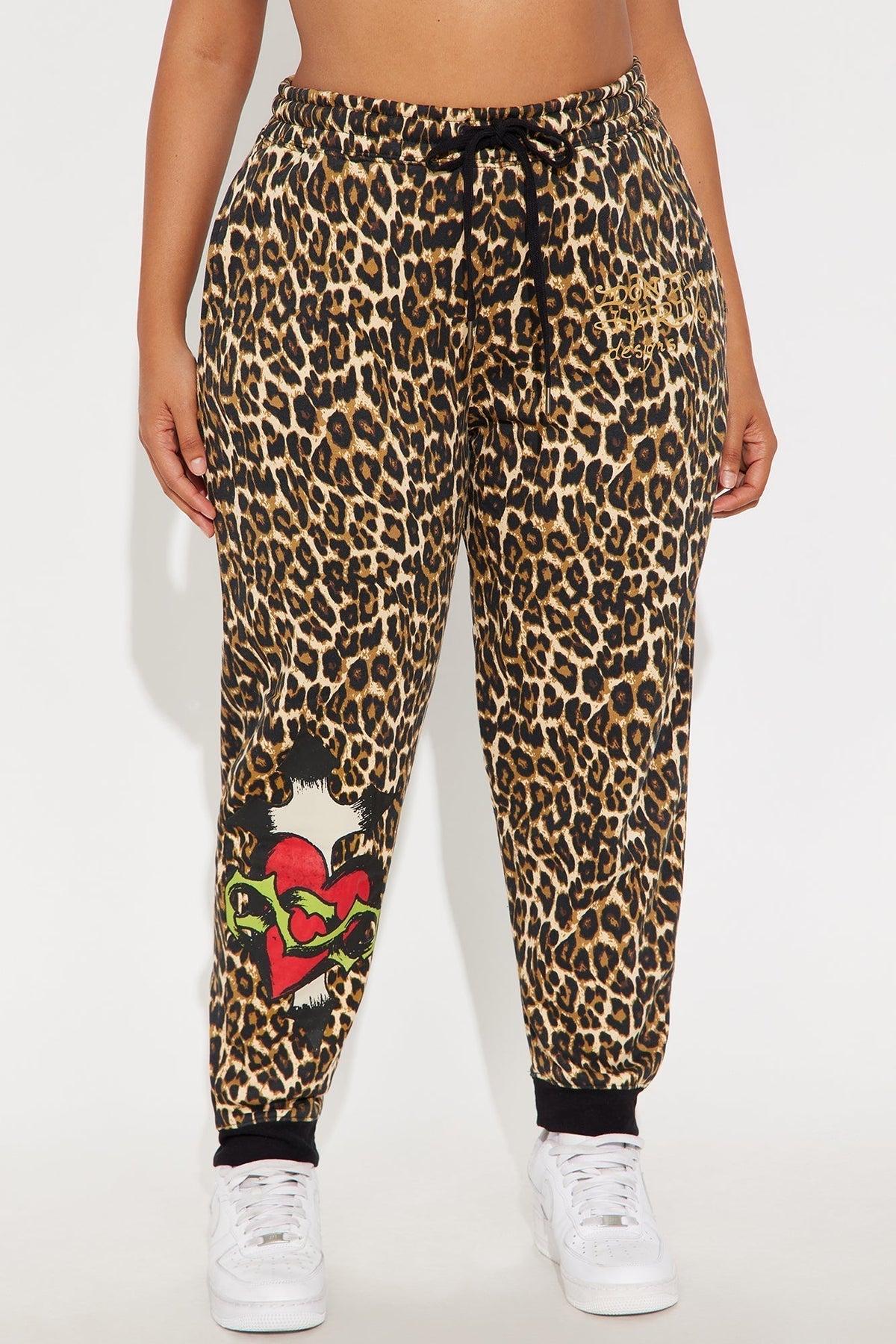 Ed Hardy Leopard Love Jogger - Leopard