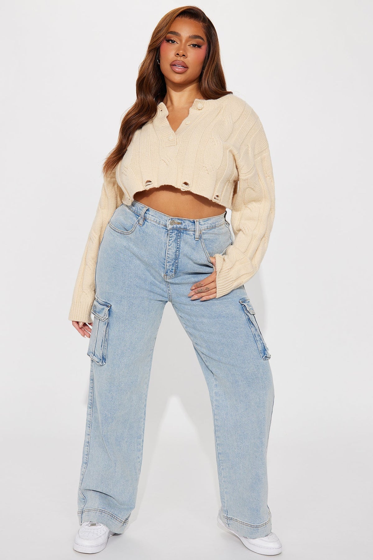 Stayin' In Tune Sweater - Cream