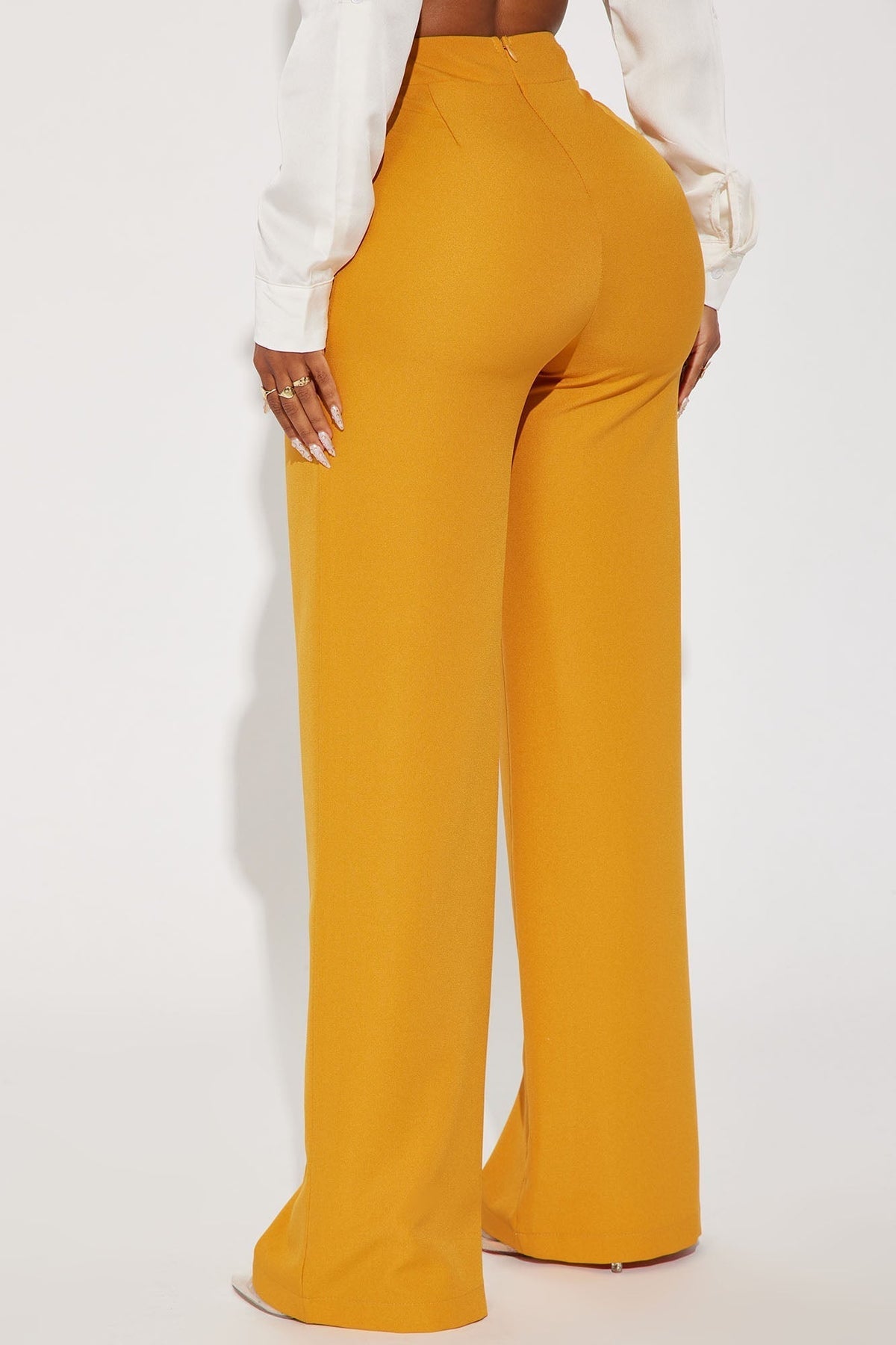 Feeling Focused Trouser - Mustard