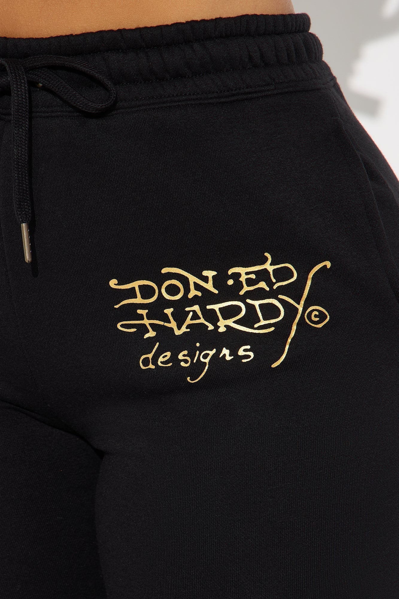 Ed Hardy Deja Vu Tiger Jogger - Black