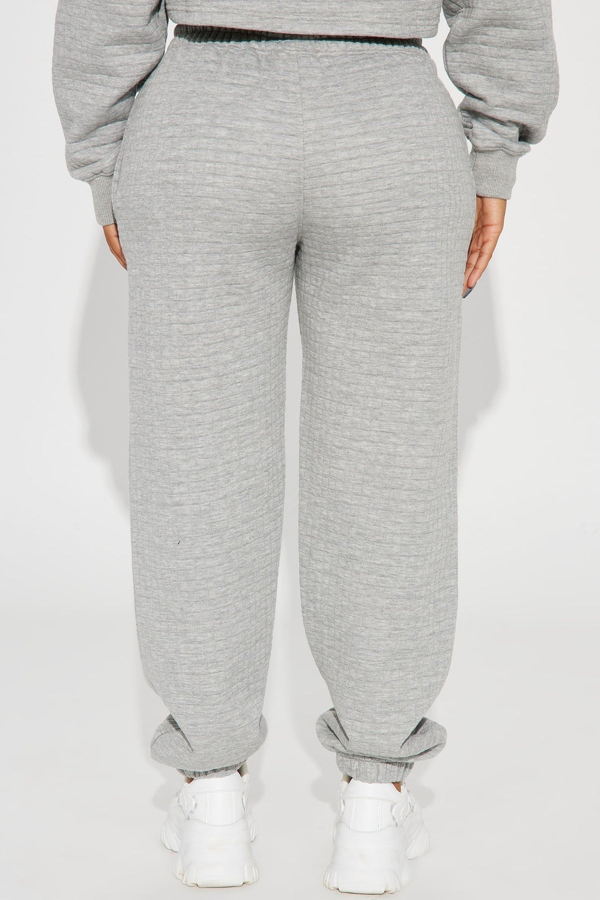 Chill With Me Joggers - Heathered Grey