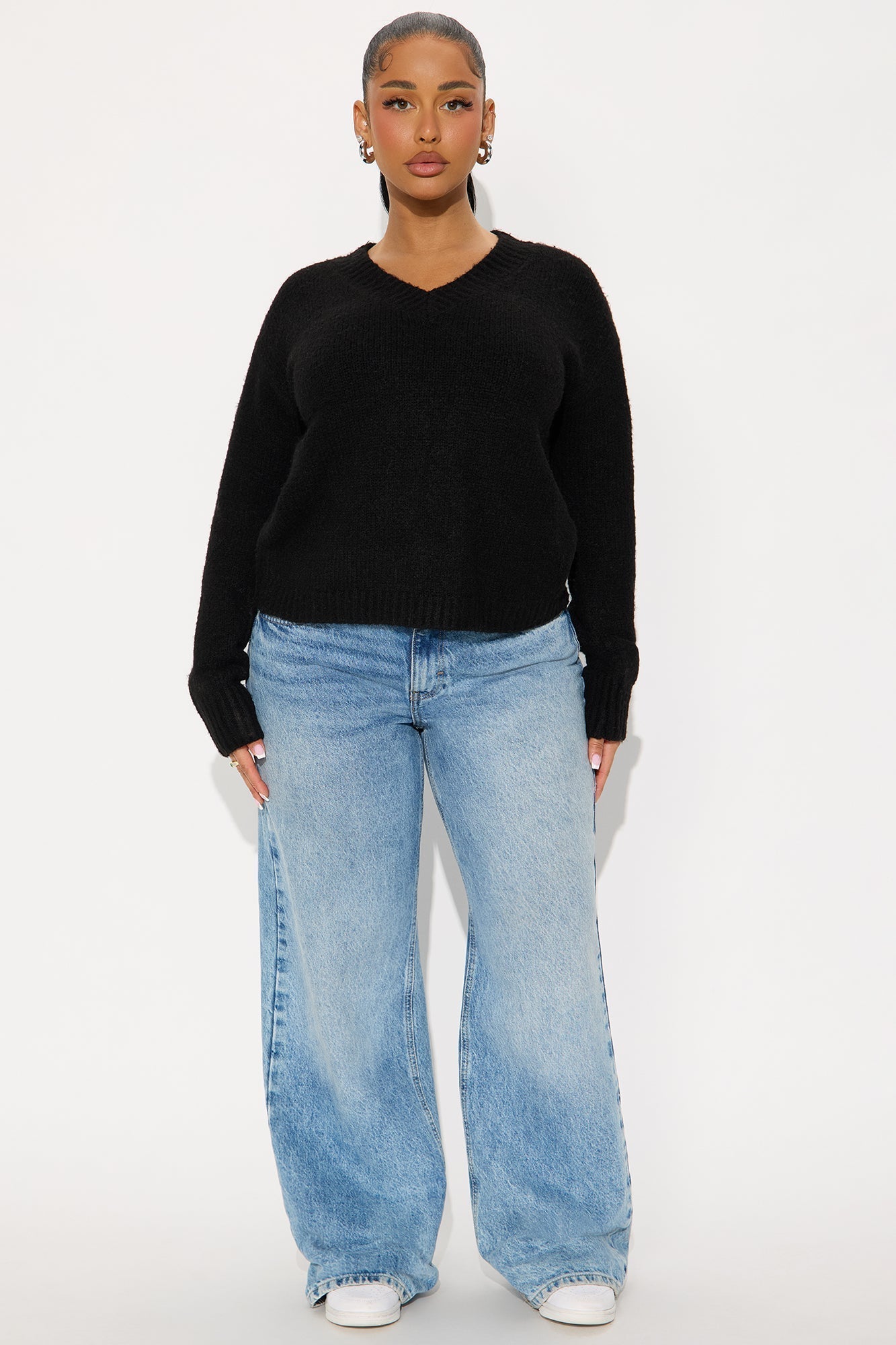 Ready For Fall Sweater - Black