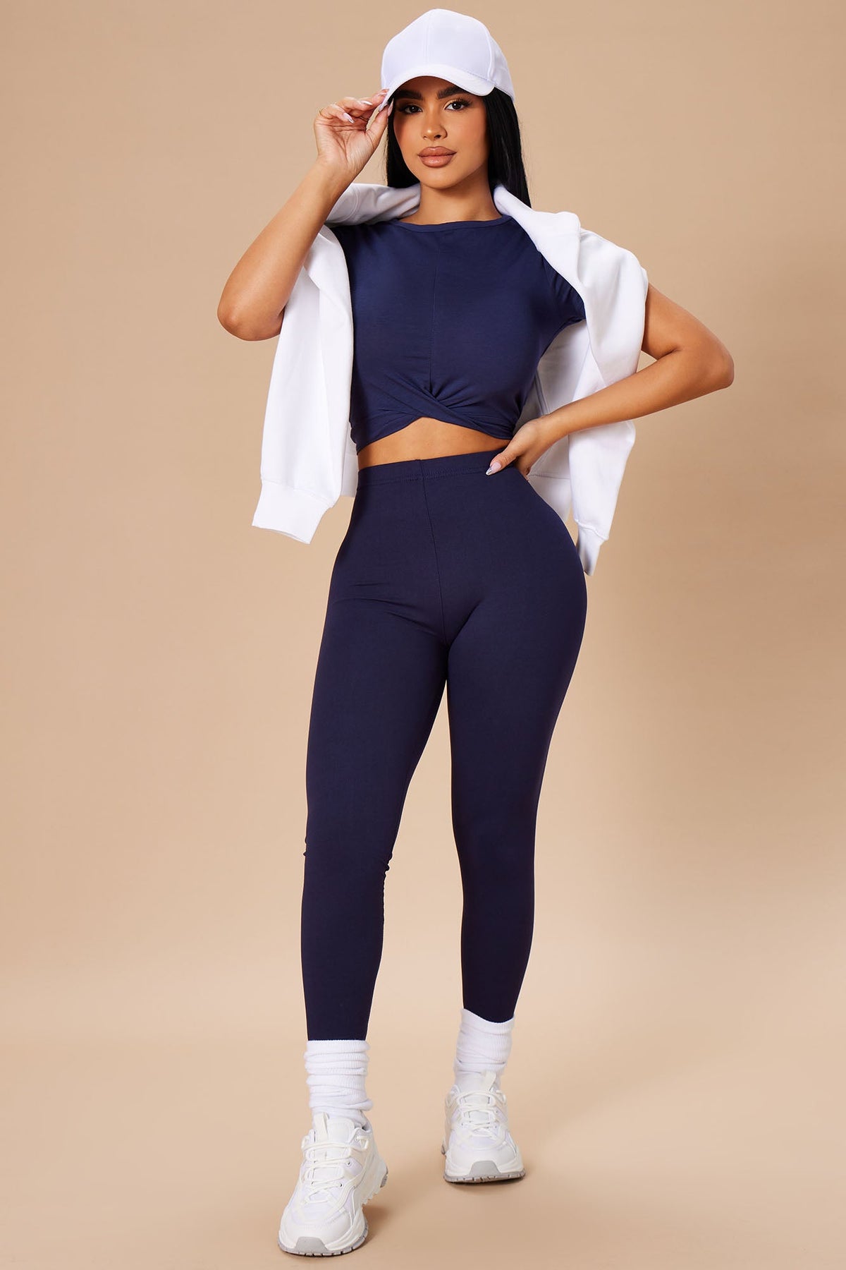 Almost Every Day Leggings - Navy