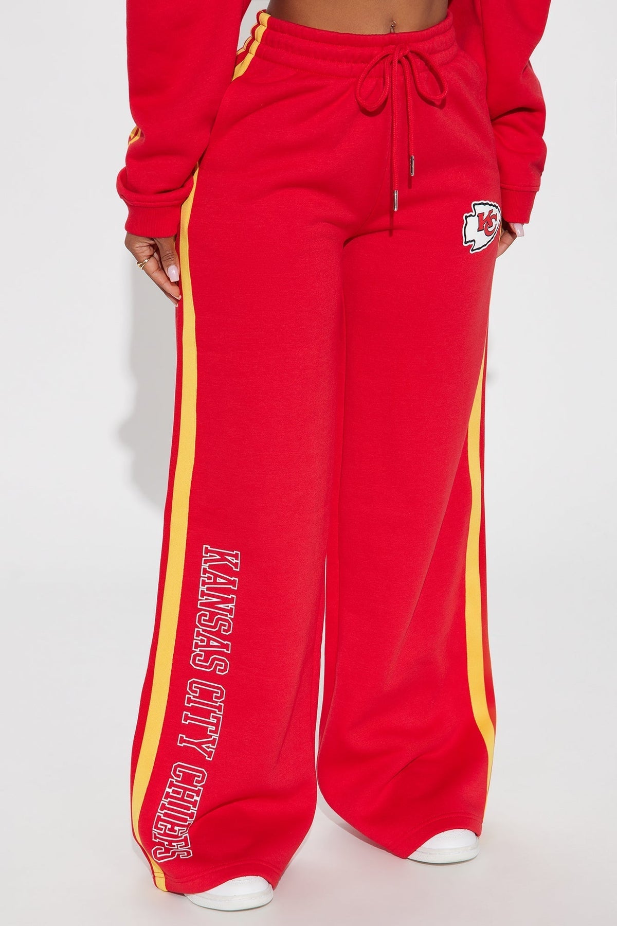 Chiefs Second Half Come-Back Wide Leg Pant - Red