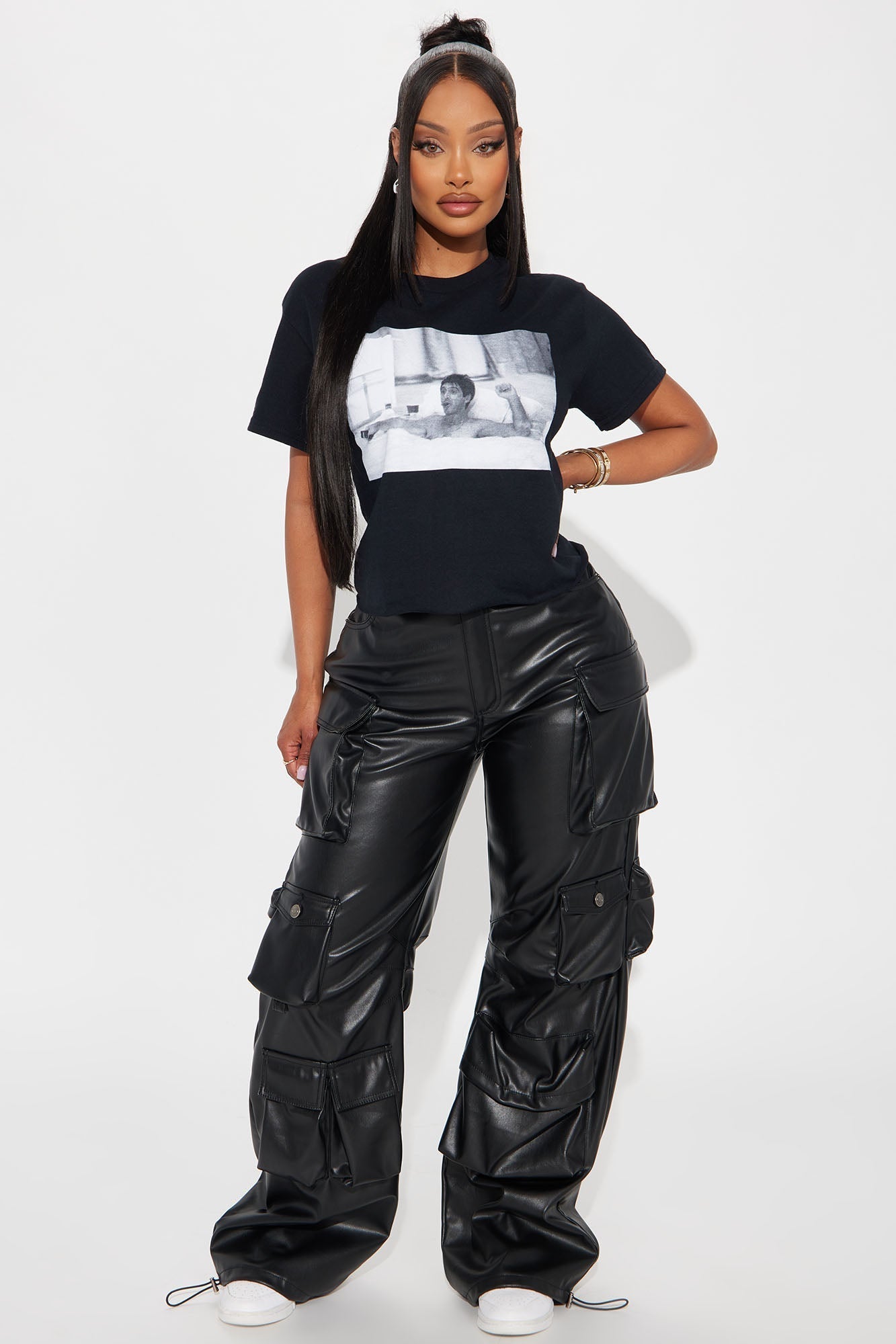 Scarface The World Is Ours Cropped Tee - Black