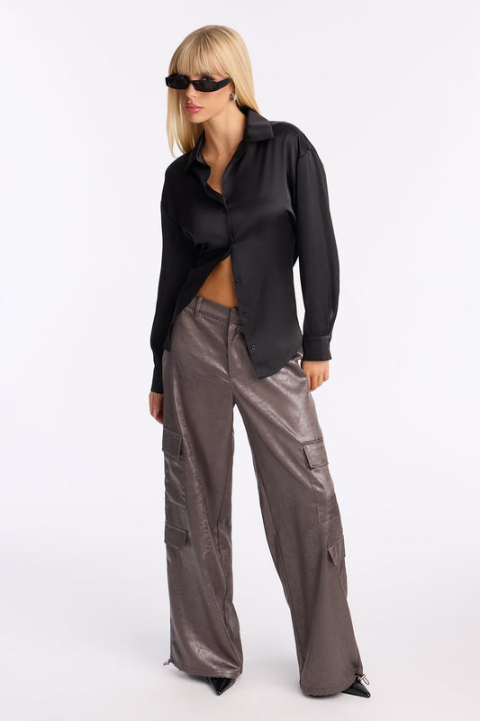 Arlo Cargo Jogger Pant - Gunmetal