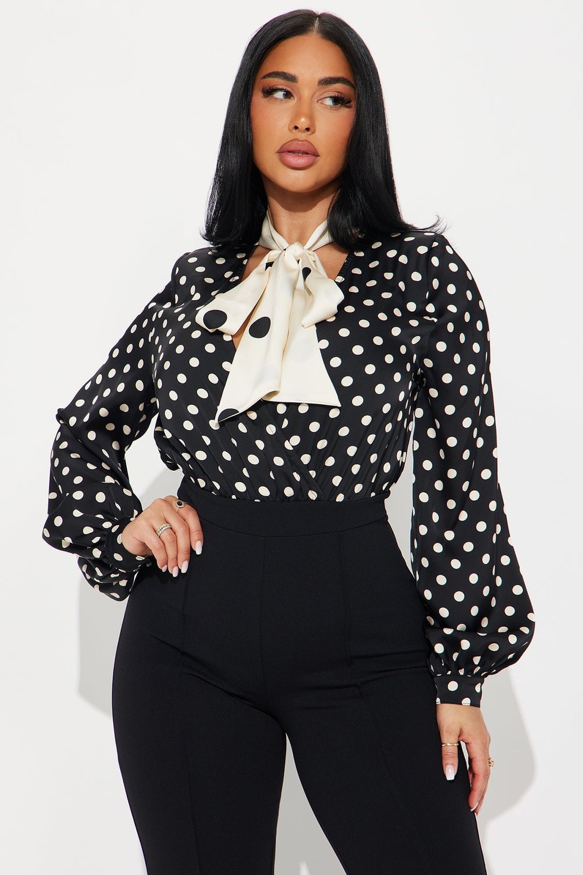 Etiquette Queen Jumpsuit - Black/White