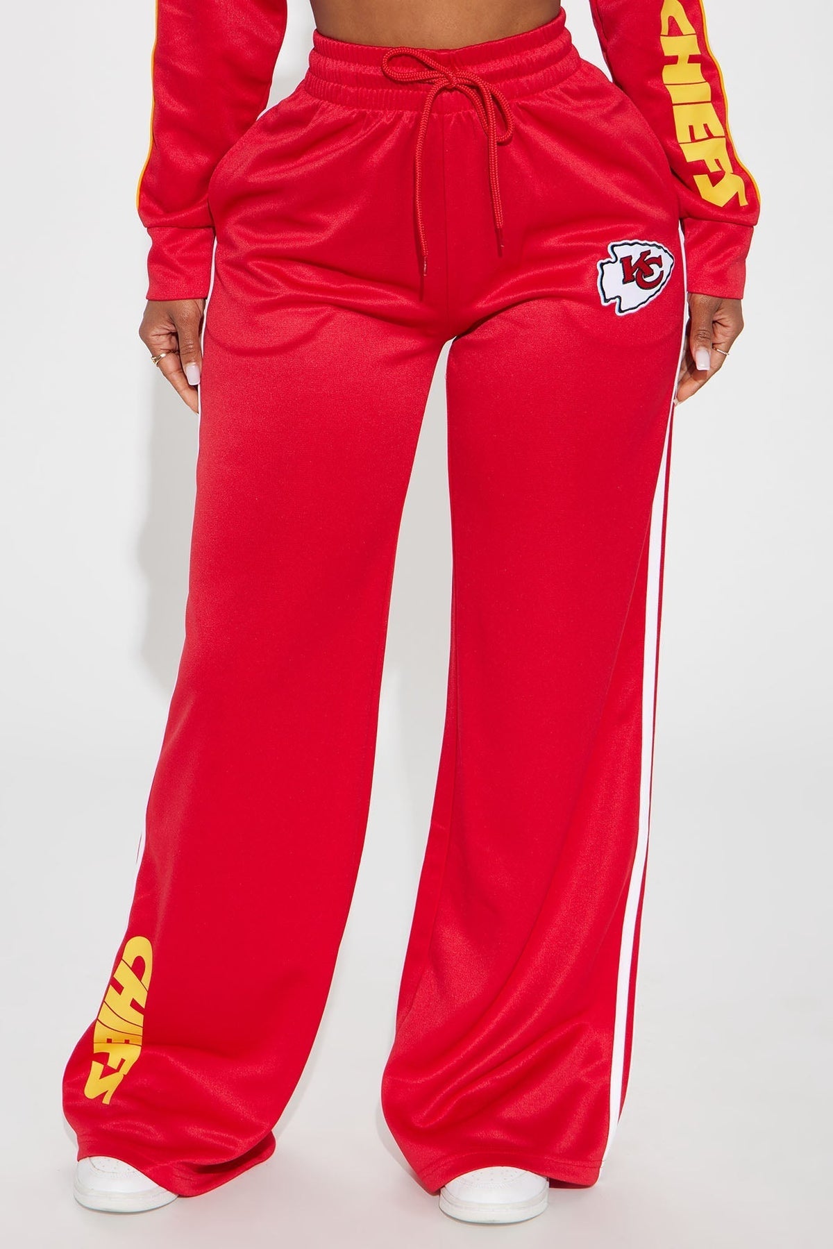 Chiefs Kingdom Wide Leg Pant - Red