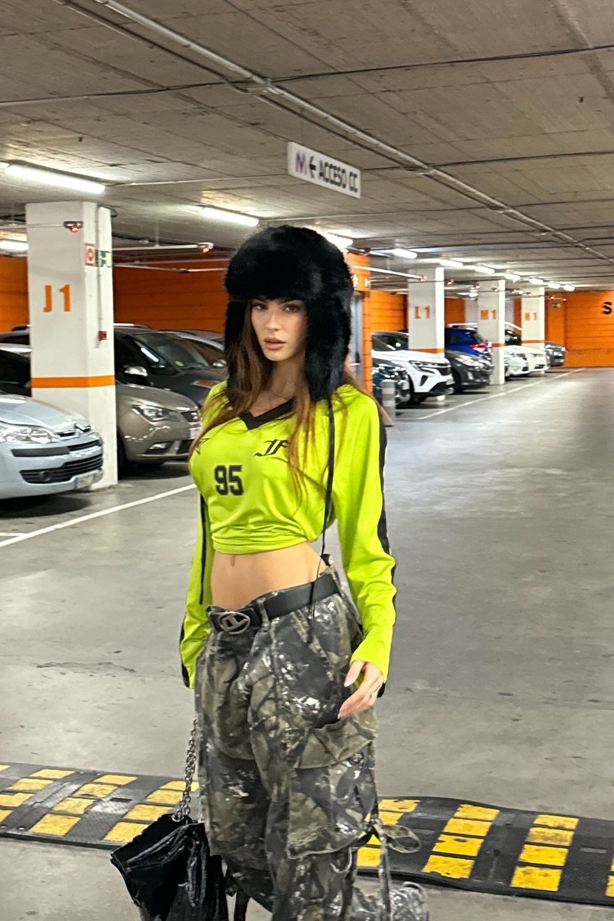 Level You Up Tree Camo Cargo Pant - Olive/combo