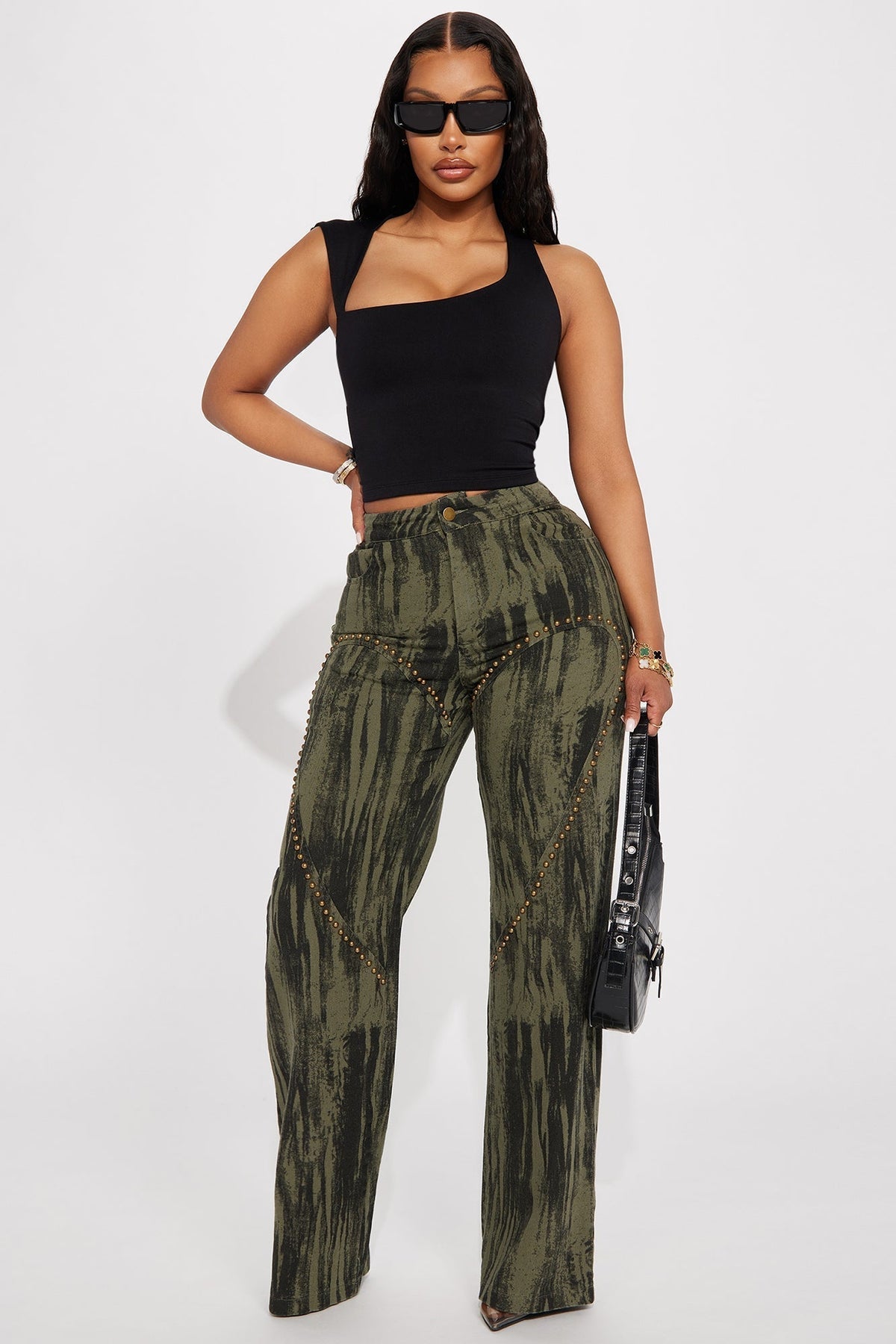 Dusk Till Dawn Seamless Top - Black