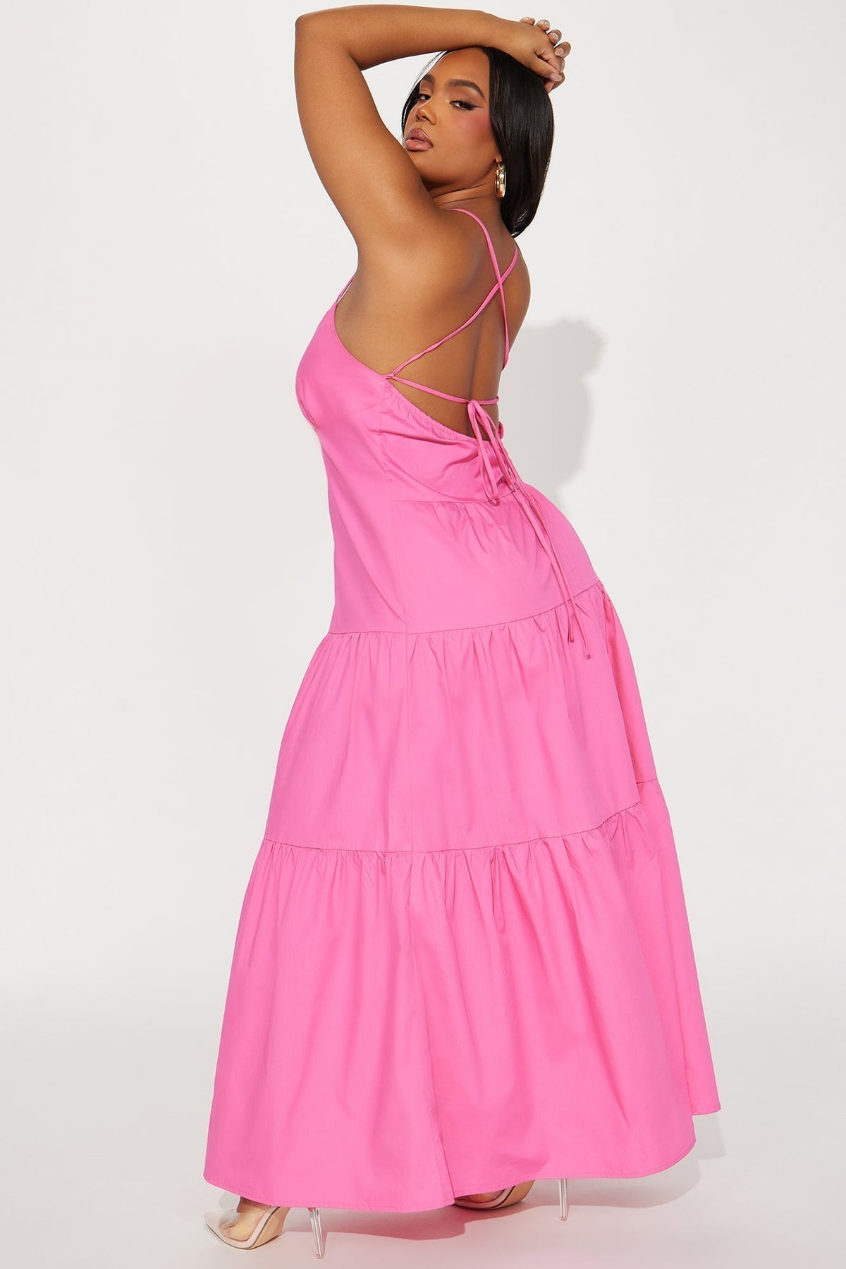 Kira Maxi Dress - Pink