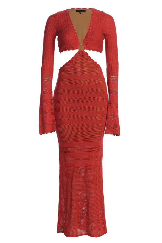 Berry Blossom Haven Maxi Dress