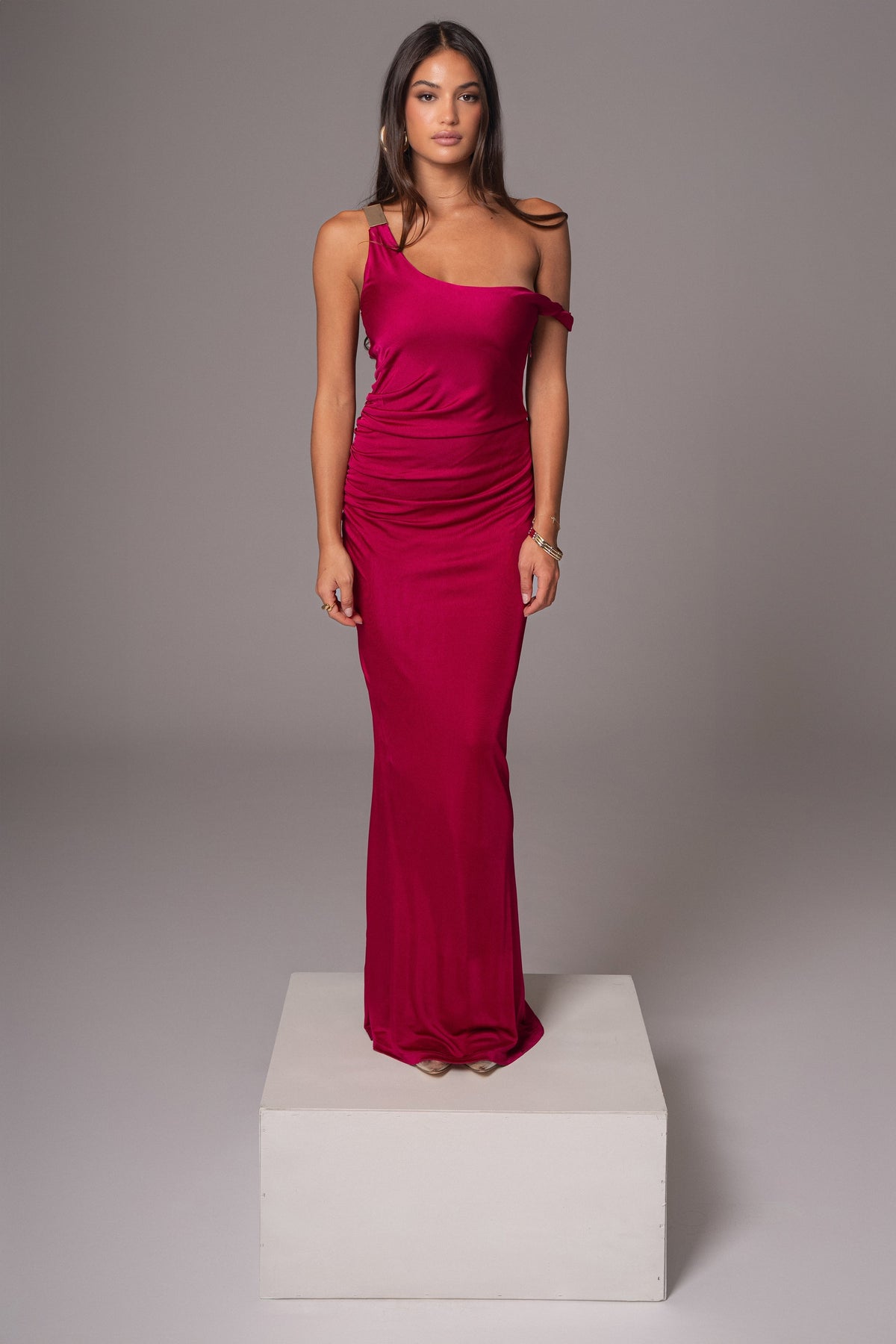 Berry Birthday Maxi Dress