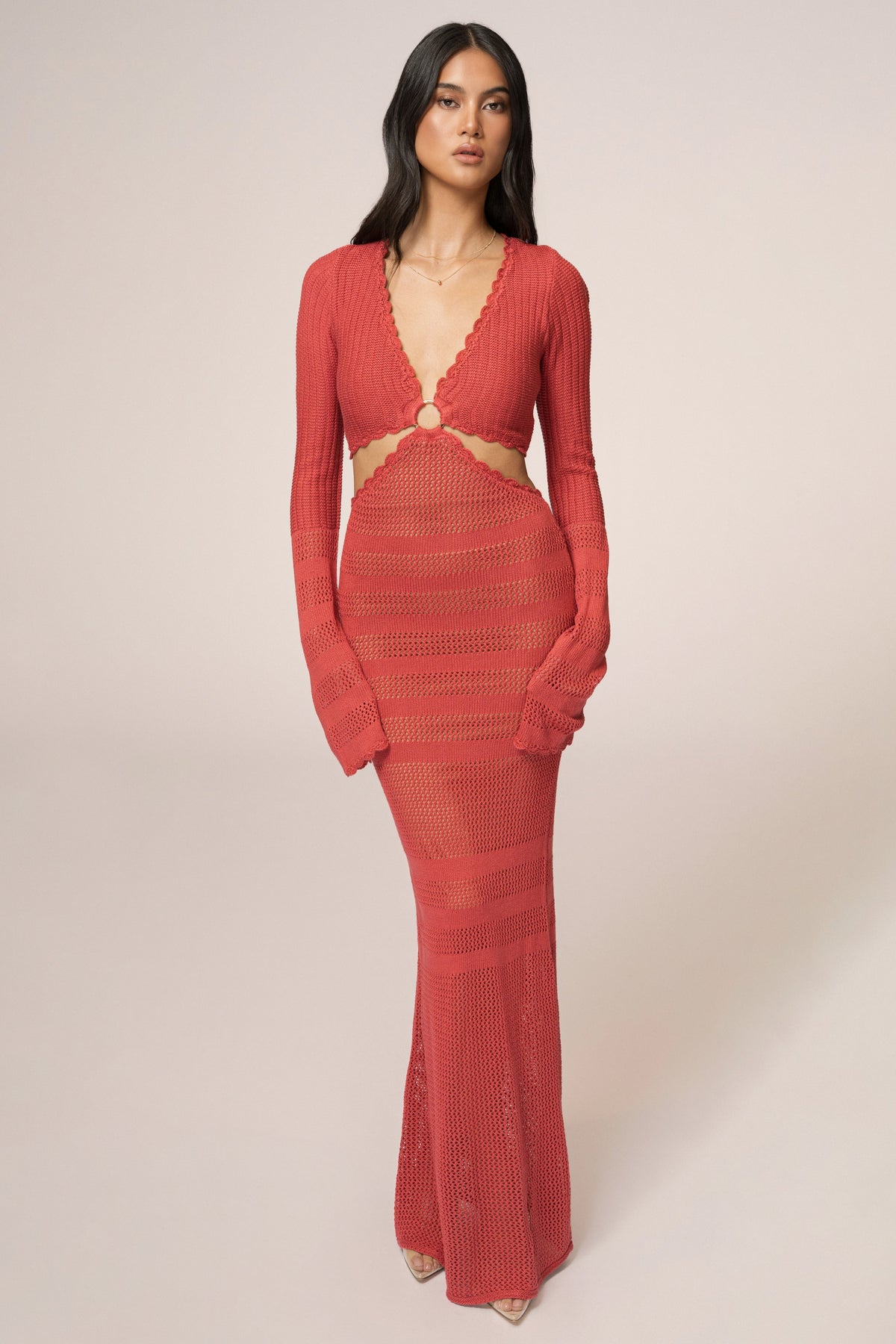 Berry Blossom Haven Maxi Dress