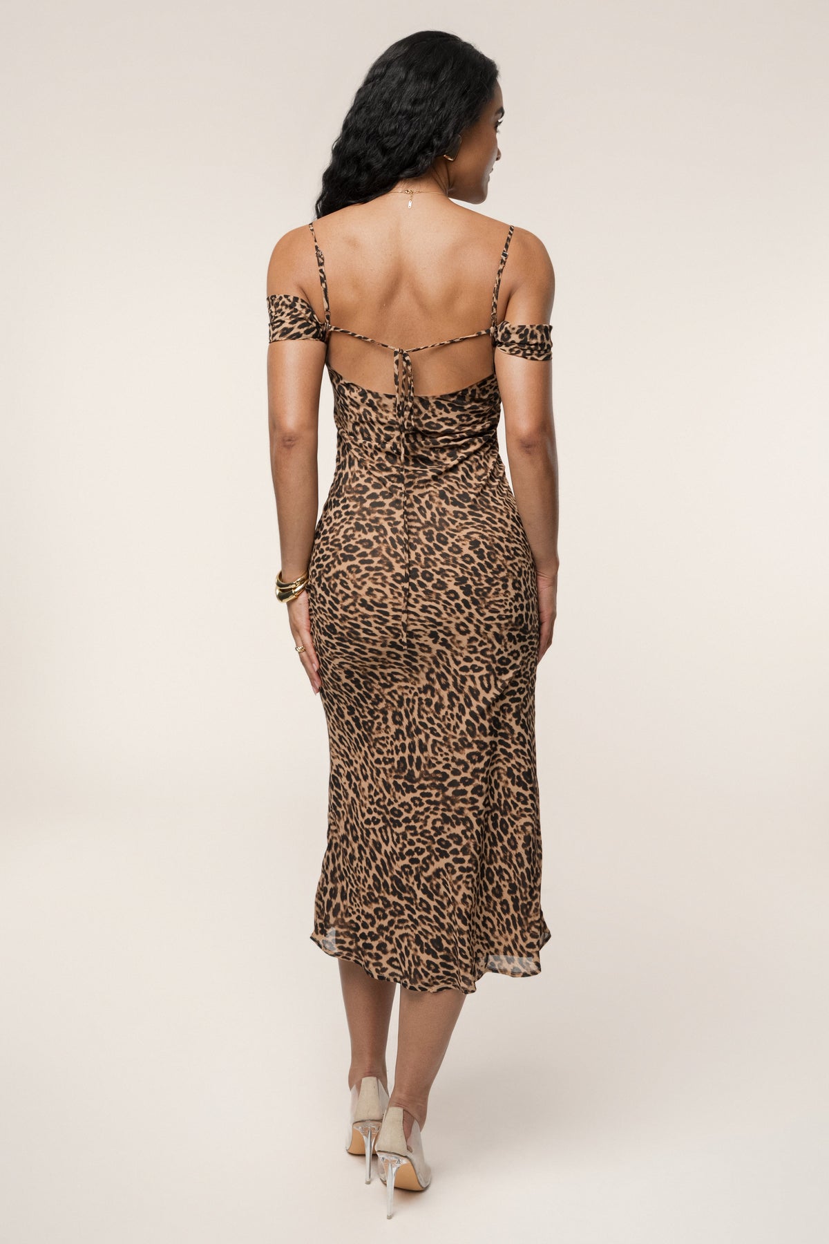 Leopard Print Hera Maxi Dress