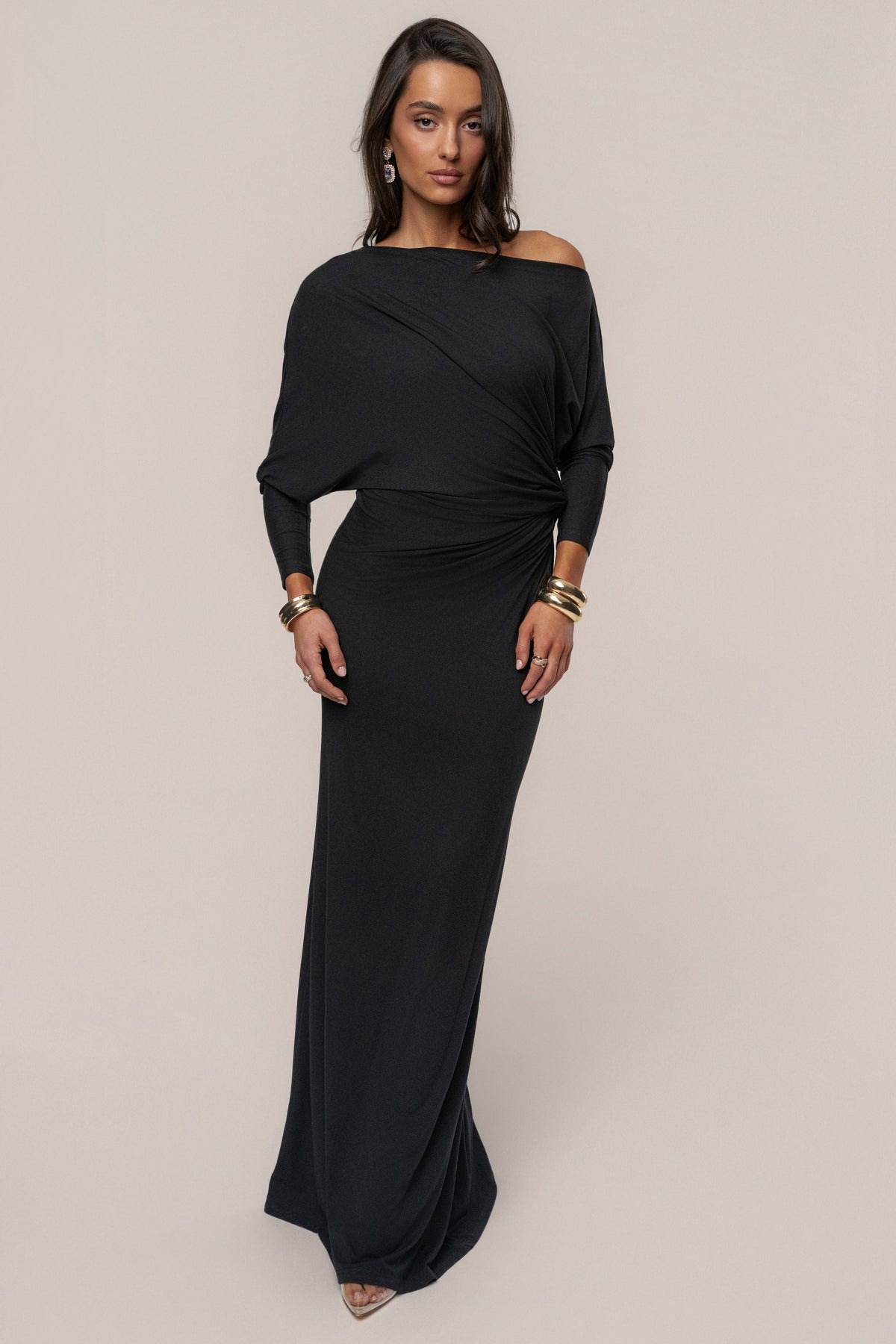 Black Eternal Obsession Maxi Dress