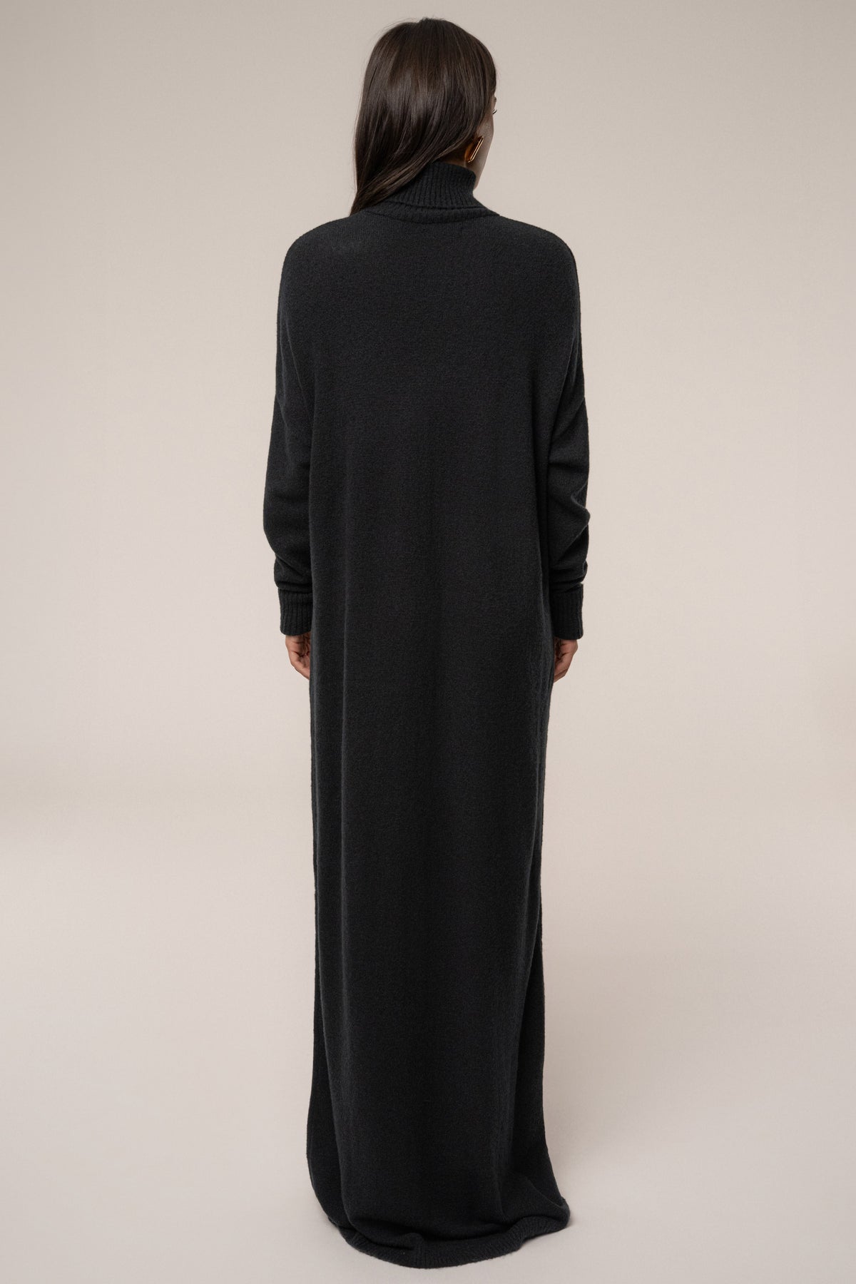 Black Hartley Knit Maxi Dress